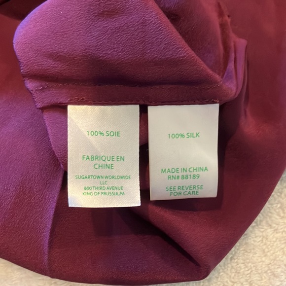 Lilly Pulitzer silk Elsa top - Picture 5 of 7